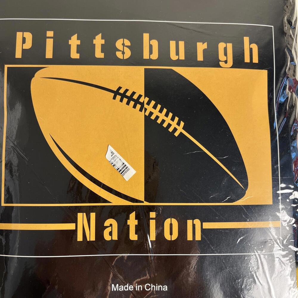 Pittsburgh Nation Pittsburgh Steelers Super Soft Blanket 50x60” New - Picture 3 of 4